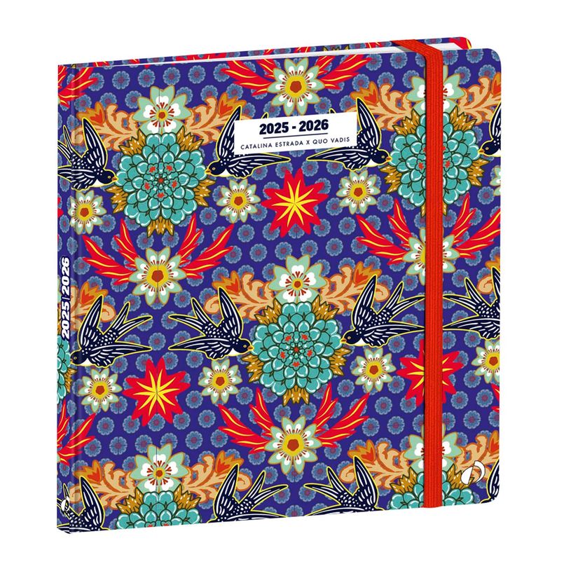 3371010404797-Agenda Catalina Estrada avec élastique - 1 semaine sur 2 pages - 16 x 16 cm - différents mod-P_79443140_1-0