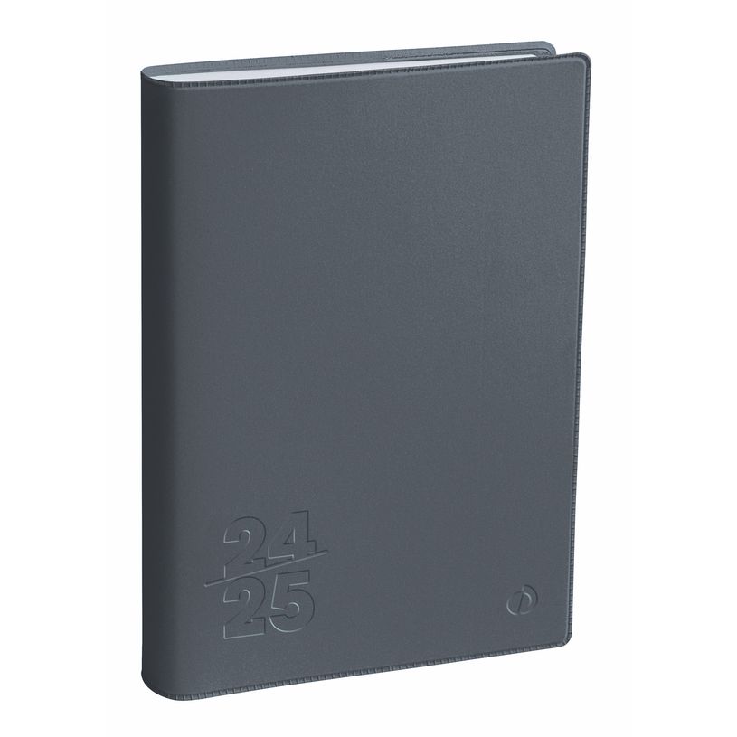 3371010441457-Agenda Touch - 1 semaine sur 2 pages - 16 x 24 cm - gris anthracite - Quo Vadis-P_79443169_3-0
