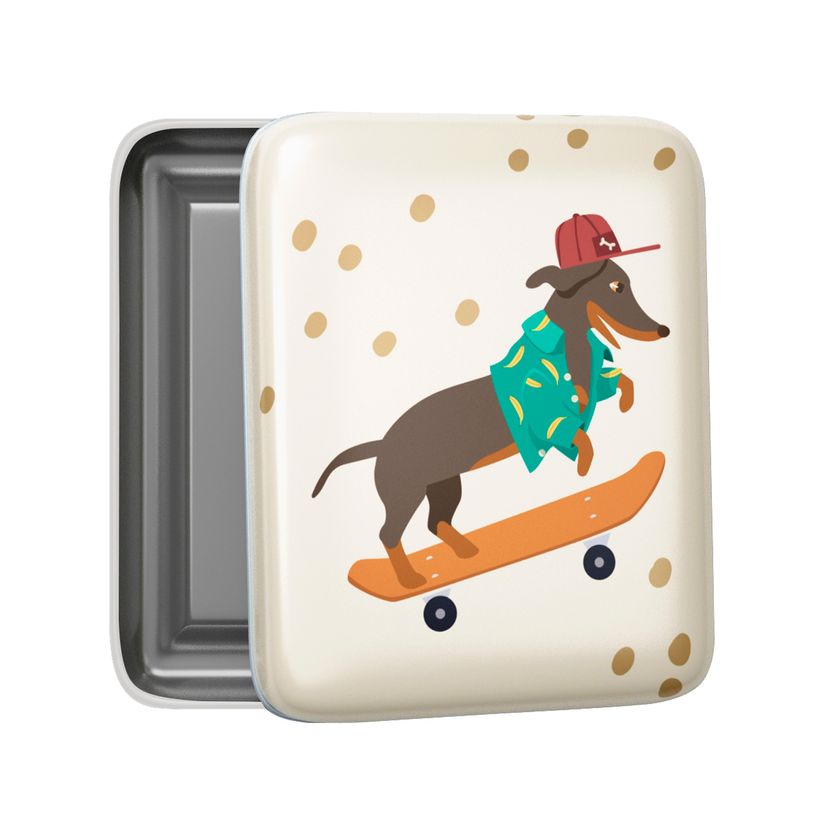 3371010446001-Quo Vadis - Boîte métal - Animascot - 8x10x2,5 cm - Métal--0