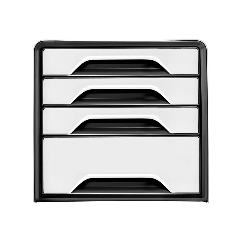 3462159012063-CEP Smoove - Module de classement 4 tiroirs - blanc/noir-P_79443242_3-0