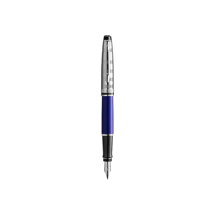 3026980936556-Waterman Expert Deluxe - Stylo plume bleu - pointe moyenne-P_79443279_1-0