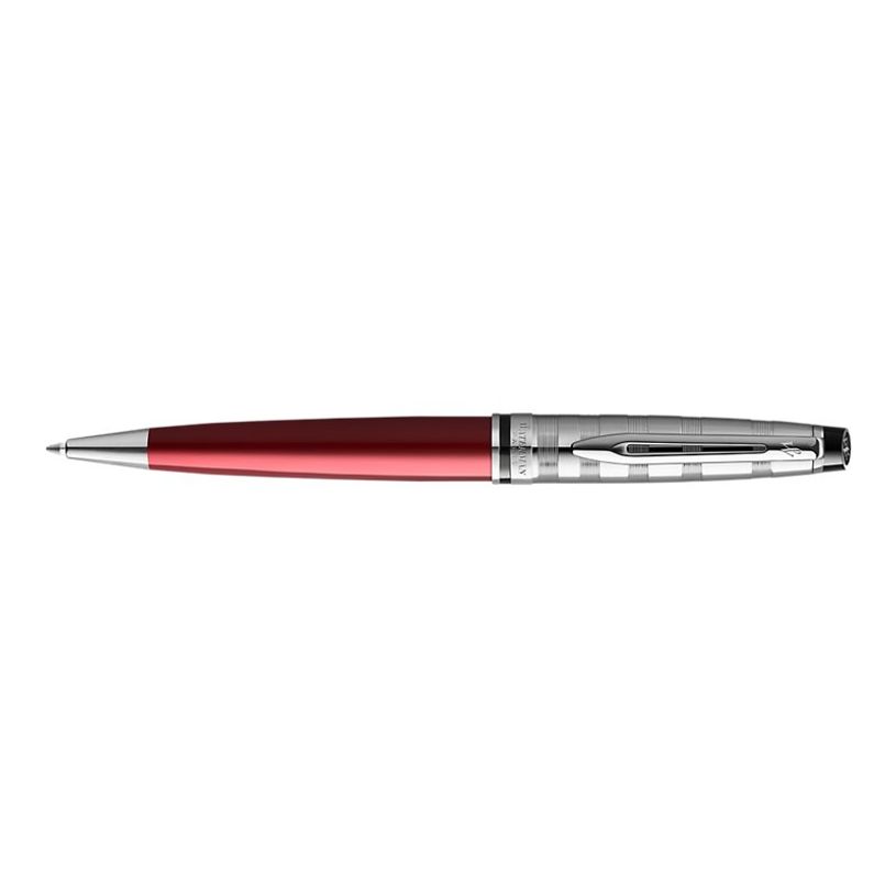3026980936617-Waterman Deluxe - Stylo à bille rouge - pointe moyenne-P_79443285_2-1