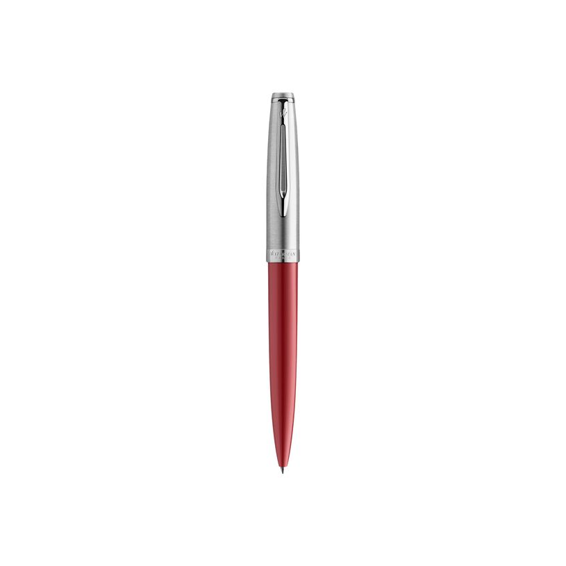 3026981003264-Waterman Embleme - Stylo à bille chromé rouge - pointe moyenne-P_79443287_1-0