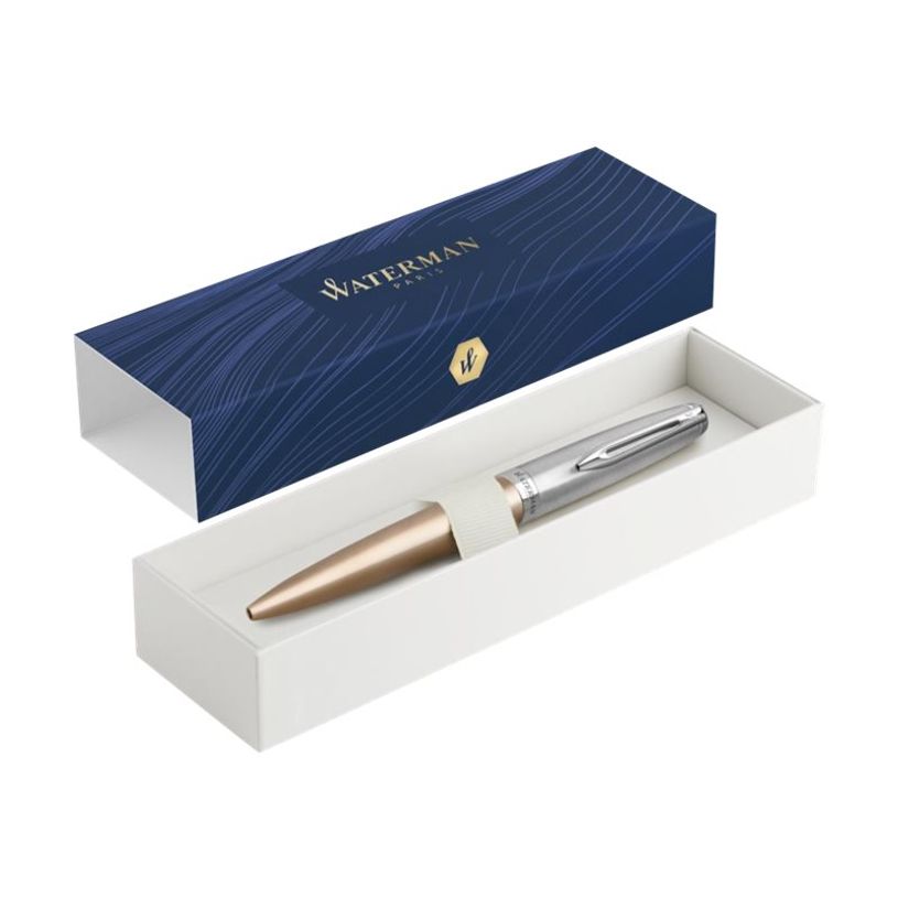 3026981030383-Waterman Deluxe - Stylo à bille chromé or - pointe moyenne-P_79443305_5-4