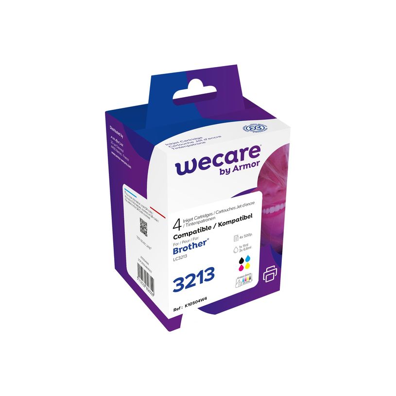 8720282010406-Cartouche compatible Brother LC3213 - pack de 4 - noir, cyan, magenta, jaune - ink-P_79443378_2-1