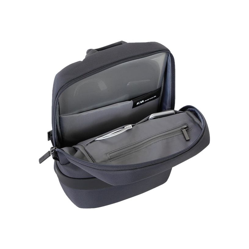 8032572165339-Nava Easy + Small - Sac à dos pour ordinateur portable 12" - gris foncé-P_79443487_4-3