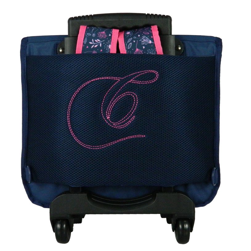 4891320423381-Cybel - Cartable à roulettes 38 cm - 2 compartiments - Bagtrotter-P_79443500_2-1
