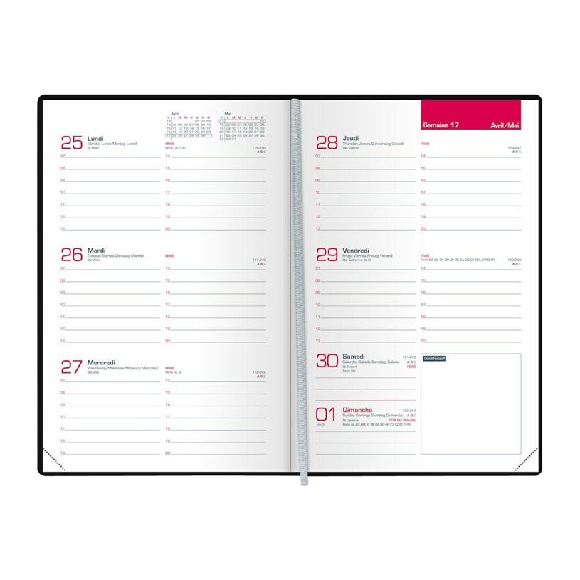 3147280052941-Agenda Oxford Flowers scolaire 10x15cm - Assorti-P_79443580_1-1