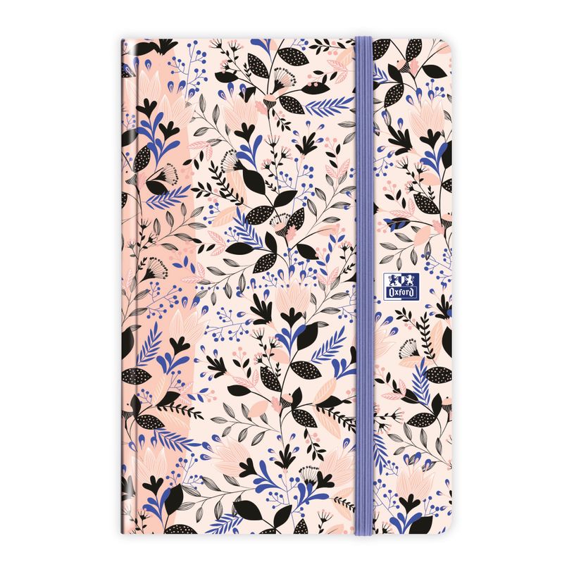3147280052941-Agenda à élastique Oxford Flowers - 1 semaine sur 2 pages - 10 x 15 cm - différents mod