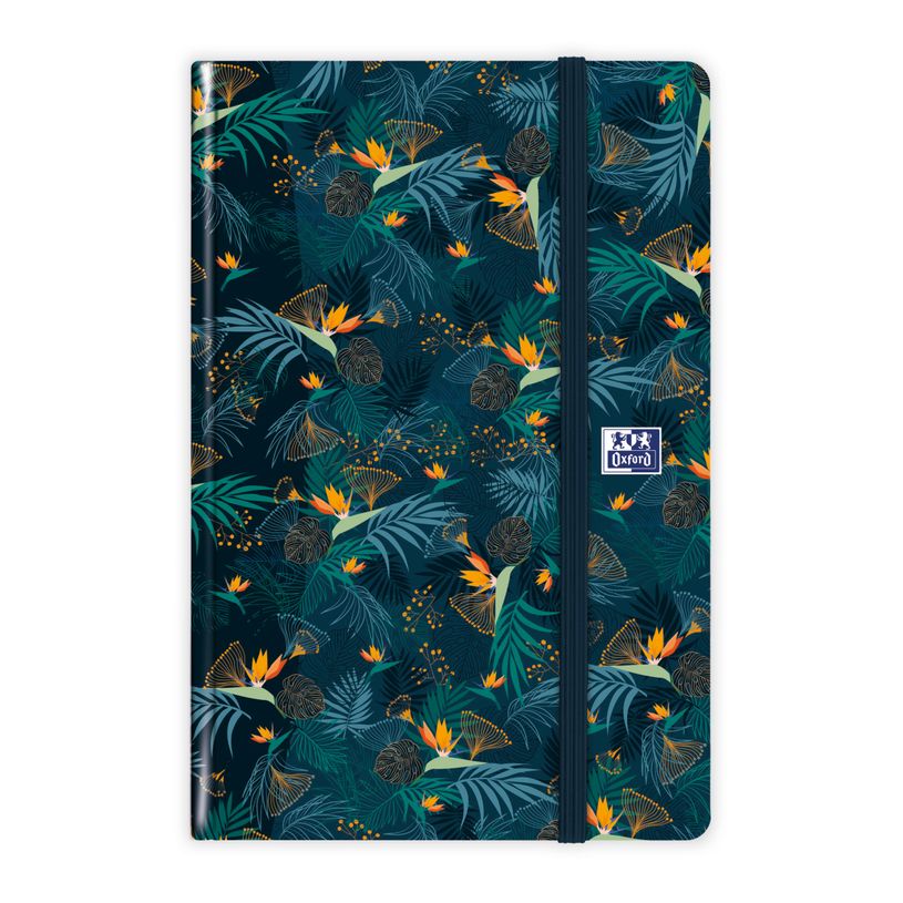 3147280052941-Agenda à élastique Oxford Flowers - 1 semaine sur 2 pages - 10 x 15 cm - différents mod