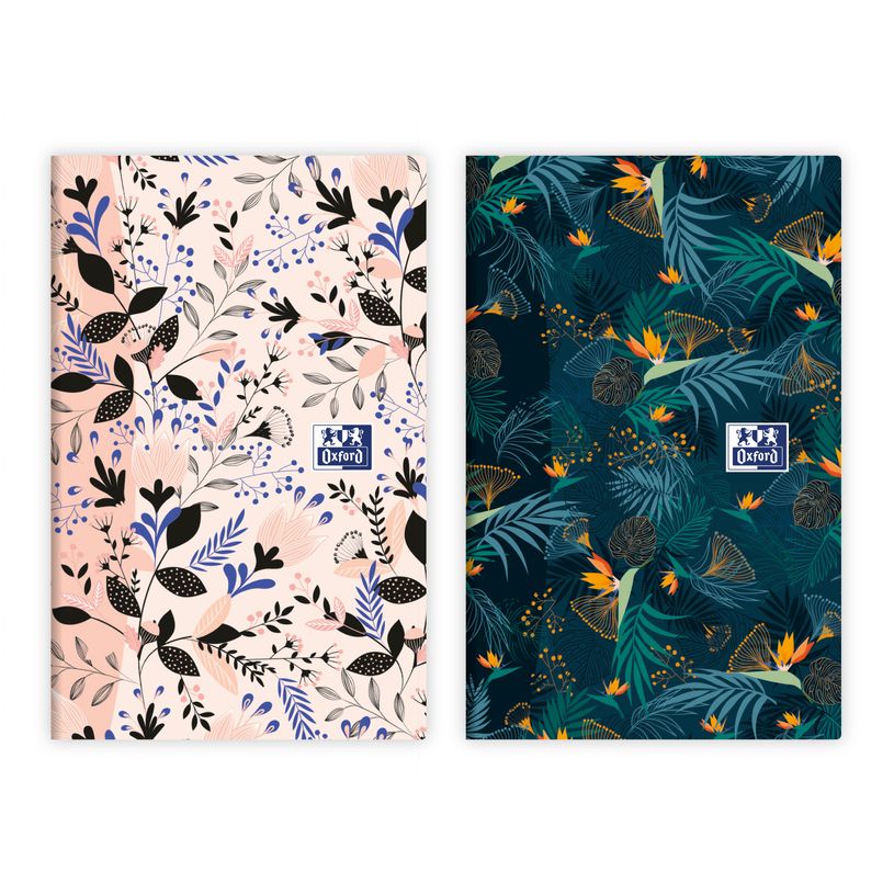 3147280098680-Agenda Oxford Flowers - 2 jours par page - 7,4 x 11 cm - différents modèles disponibles --P_79443585_2-0