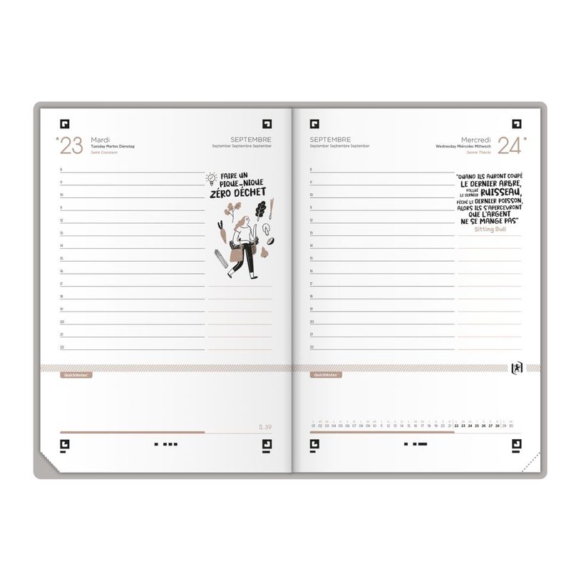 3147280159756-Agenda Oxford So chic Black Edition - 1 jour par page - 12 x 18 cm - différents modèles d-P_79443590_9-5