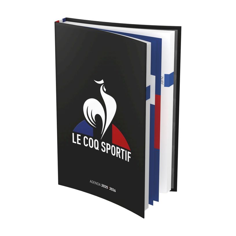 3147280191374-Agenda Le Coq Sportif - 1 jour par page - 12 x 17 cm - Hamelin-P_79443607_2-0