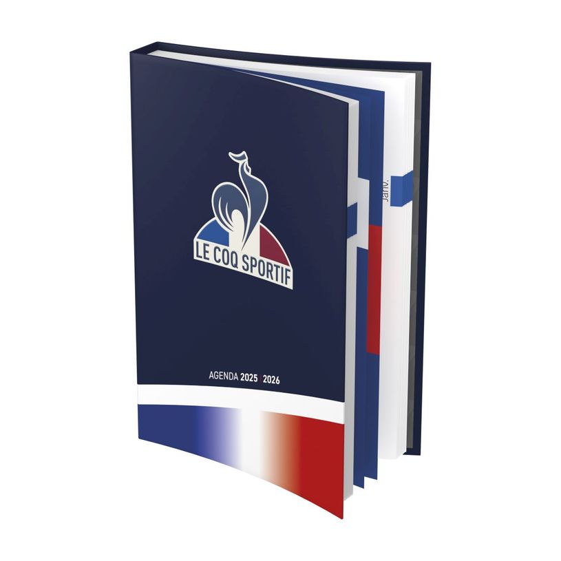 3147280191374-Agenda Le Coq Sportif - 1 jour par page - 12 x 17 cm - Hamelin-P_79443607_3-1