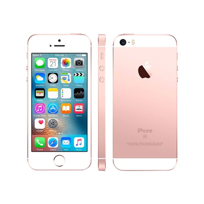 3701082947371-Apple iPhone SE - smartphone reconditionné grade A - 4G -16Go - rose-P_79443636_4-2