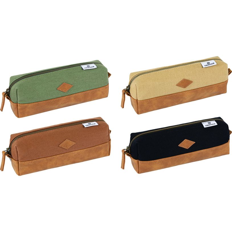 3108726489646-Trousse rectangulaire Colors Arizona - 1 compartiment - 4 coloris disponibles - Oberthur-P_79443727_1-0