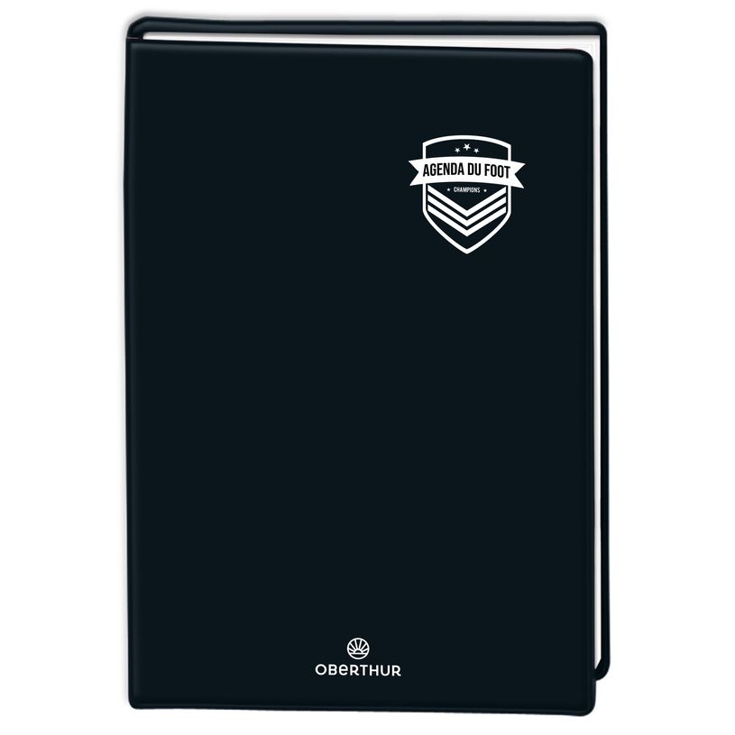 3664447072890-Agenda du Foot gommé - 1 jour par page - 12,5 x 17,5 cm - Oberthur-P_79443737_1-0