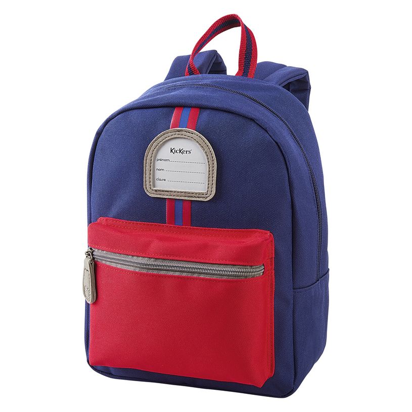 3664447075174-Sac à dos maternelle Kickers - 1 compartiment - bleu marine - Oberthur-P_79443739_1-0