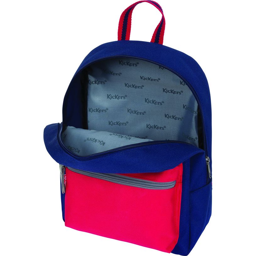 3664447075174-Sac à dos maternelle Kickers - 1 compartiment - bleu marine - Oberthur-P_79443739_2-1