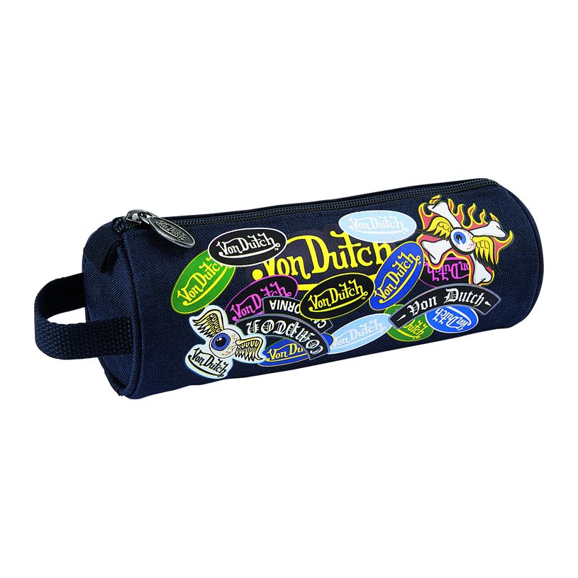 3664447075280-Trousse Von Dutch - ronde 1 compartiment - Oberthur-P_79443743_1-0