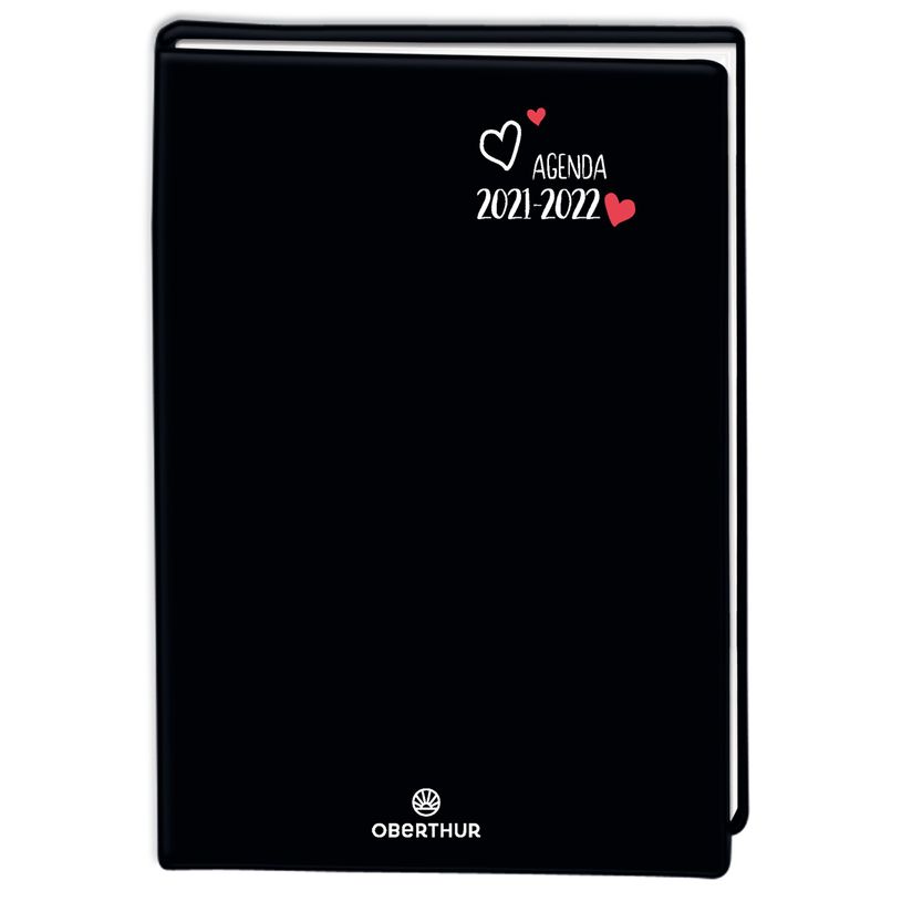 3664447076386-Agenda Gomme millésimé - 1 jour par page - 12,5 x 17,5 cm - 2 décors au choix - Oberthur-P_79443749_2-1