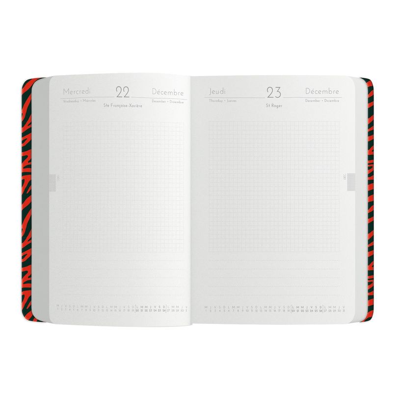 3664447076508-Agenda Savane - 1 jour par page - 12 x 17 cm - 3 décors au choix - Oberthur-P_79443751_5-4