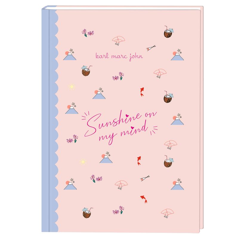 3664447077383-Little Karl Marc John - Cahier de textes 15,5 x 22 cm - Oberthur-P_79443753_1-0