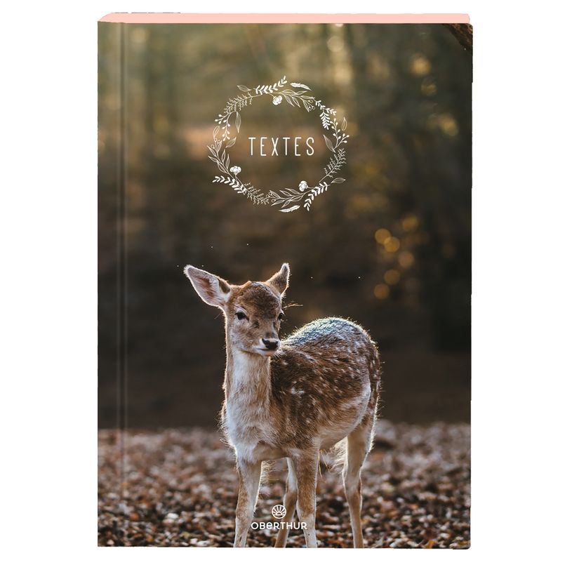 3664447077482-Cahier de textes Faon ou Ecureuil - 15,5 x 22 cm - Oberthur-P_79443756_3-2