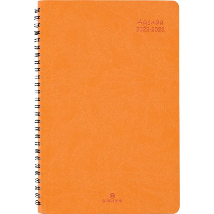 3664447079080-Agenda à spirale Grenade 25 - 1 semaine sur 2 pages - disponible dans différentes couleur-P_79443768_6-4