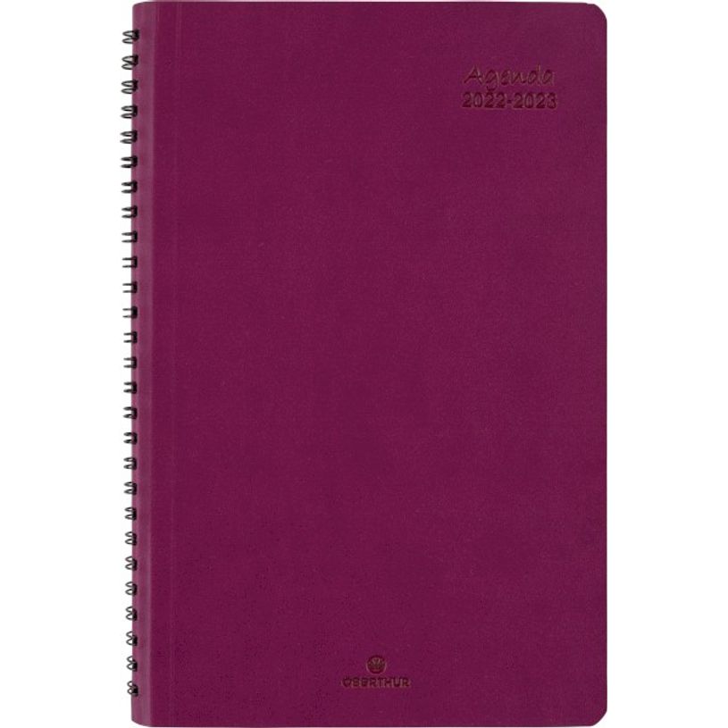 3664447079080-Agenda à spirale Grenade 25 - 1 semaine sur 2 pages - disponible dans différentes couleur-P_79443768_7-5