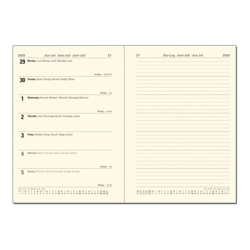 5059145380756-Agenda Letts Edge 18 mois - 1 semaine sur 2 pages - A6 - disponible dans différentes coule-P_79443795_1-5