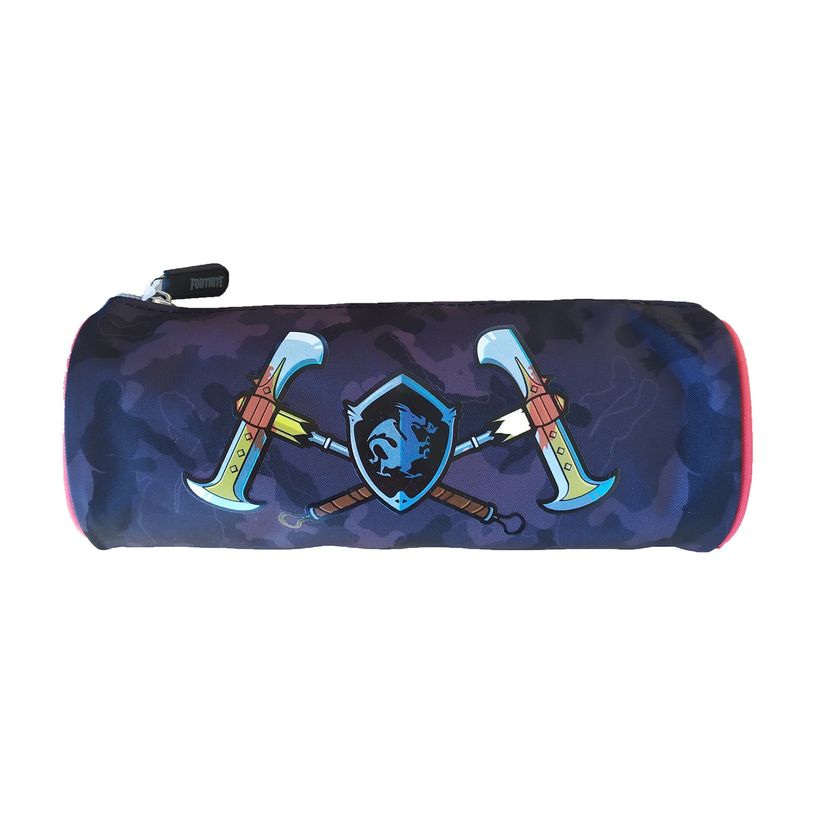 5416233427906-Trousse ronde Fortnite - 1 compartiment - gris - Bagtrotter-P_79443830_1-0