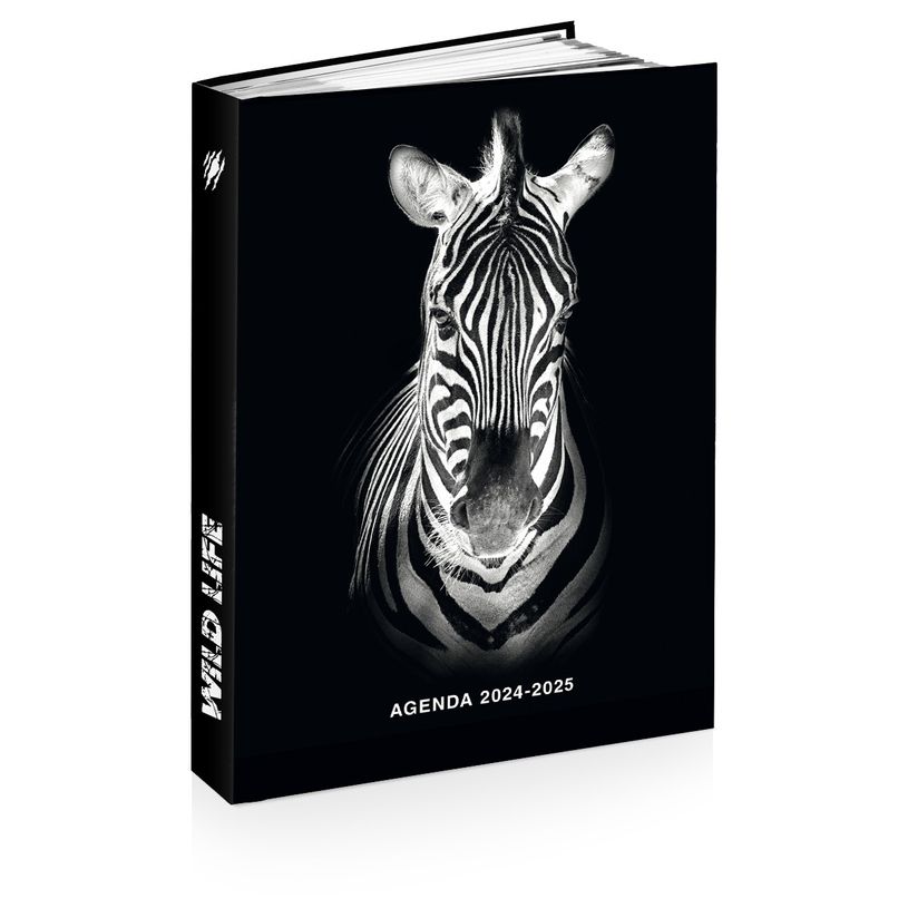 3661507015118-Agenda rasé vif Animaux Wild - 1 jour par page - 12 x 17 cm - différents modèles disponi-P_79443837_3-2