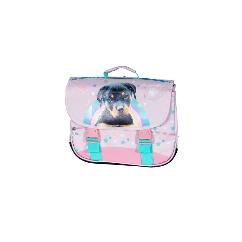3661507623207-Cartable SPA Massa 36 cm - 2 compartiments - rose - Kid'Abord-P_79443850_1-0
