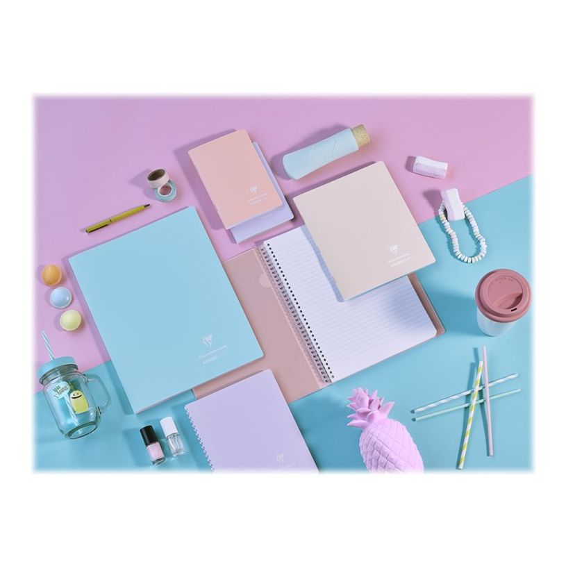 3037929416817-Clairefontaine Koverbook - Carnet polypro 11 x 17 cm - 96 pages - petits carreaux (5x5 mm) - disponible dan-P_79443880_17-12