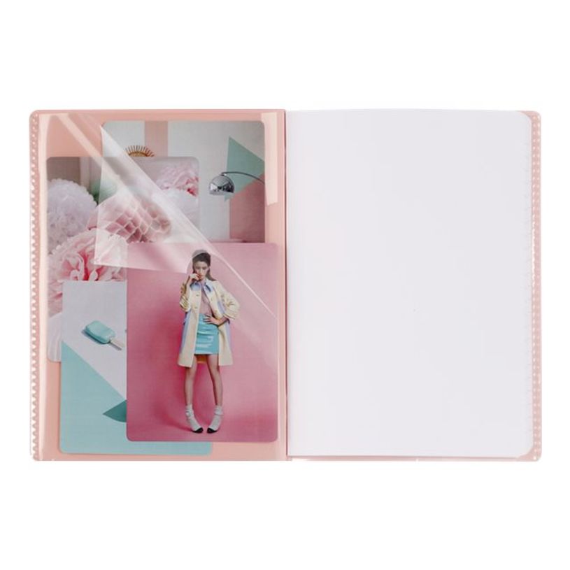 3037929514810-Clairefontaine Koverbook Blush - Cahier polypro 17 x 22 cm - 96 pages - grands carreaux (Seyes) - disponible dans-P_79443881_1-10