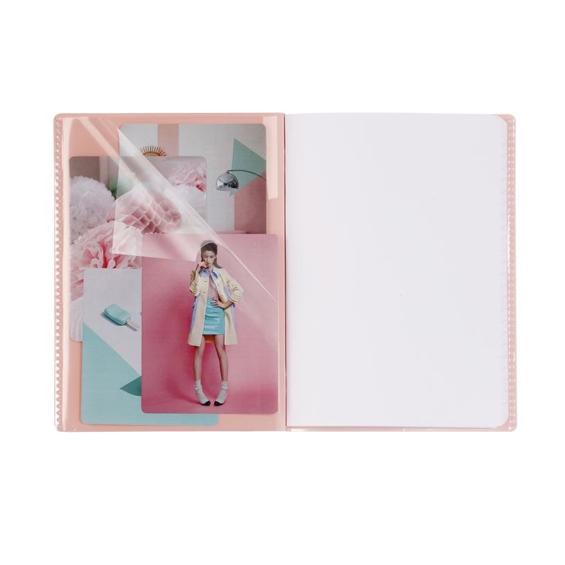 3037929514810-Clairefontaine Koverbook Blush - Cahier polypro 17 x 22 cm - 96 pages - grands carreaux (Seyes) - disponible dans -P_79443881_8-6