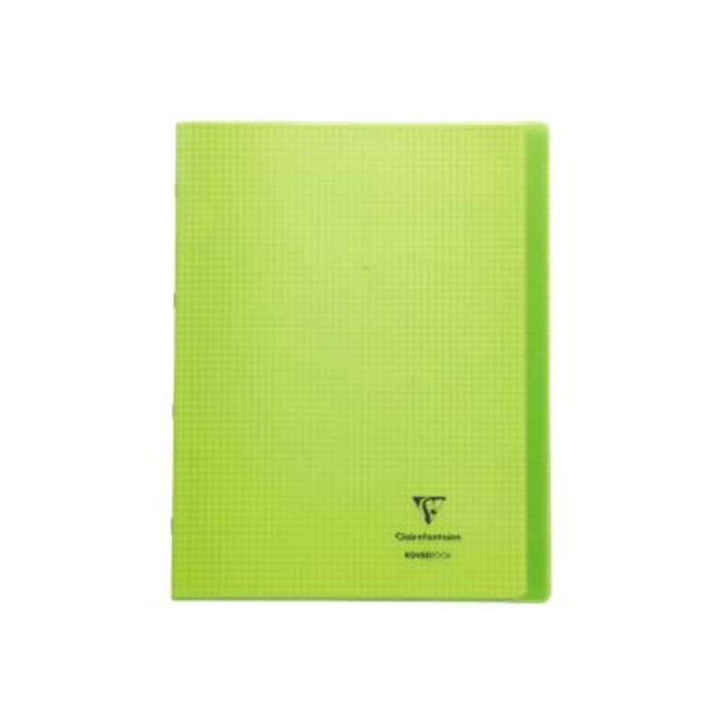 3037929846034-Clairefontaine Koverbook - Cahier polypro 24 x 32 cm - 48 pages - petits carreaux (5x5 mm) -P_79443886_1-0