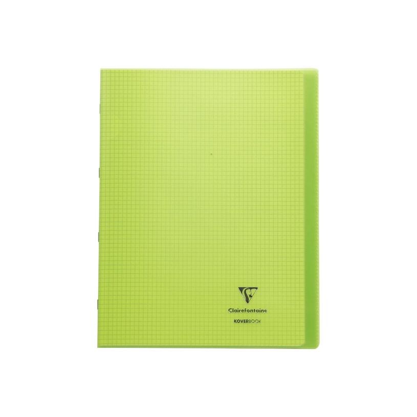 3037929846034-Clairefontaine Koverbook - Cahier polypro 24 x 32 cm - 48 pages - petits carreaux (5x5 mm) -P_79443886_2-1