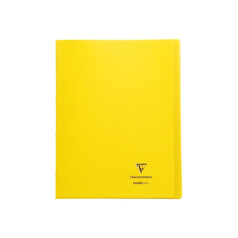 3037929846065-Clairefontaine Koverbook - Cahier polypro 24 x 32 cm - 48 pages - petits carreaux (5x5 mm) -P_79443888_2-1