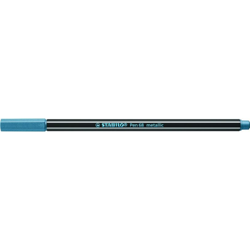 4006381530224-STABILO Pen 68 Metallic - Feutre métallisé 1,4 mm - bleu-P_79443914_2-1