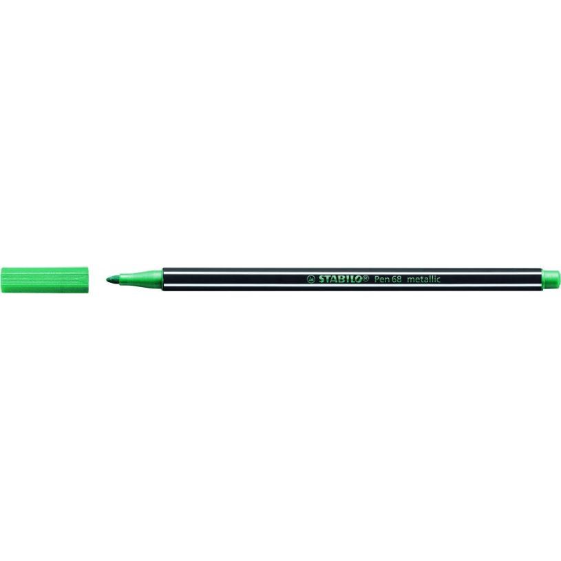 4006381530286-STABILO Pen 68 Metallic - Feutre métallisé 1,4 mm - vert-P_79443916_1-0