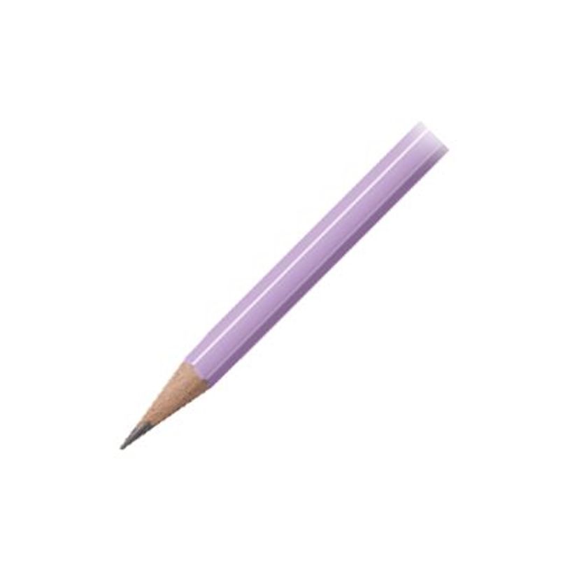 4006381553544-STABILO - Crayon à papier - HB - lilas pastel - embout gomme-P_79443923_1-0