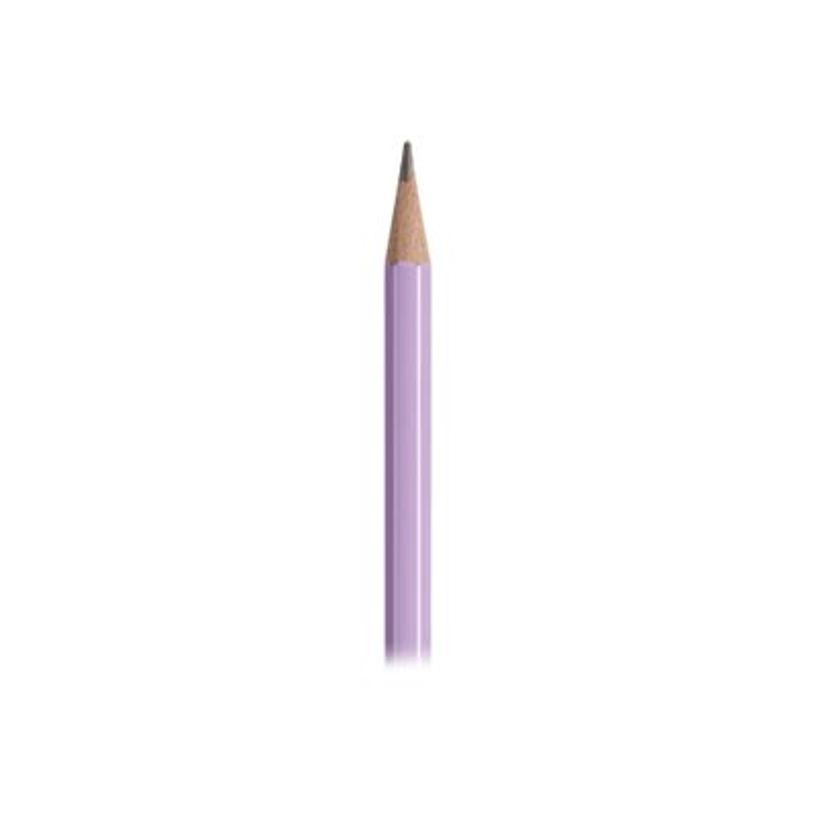 4006381553544-STABILO - Crayon à papier - HB - lilas pastel - embout gomme-P_79443923_2-1