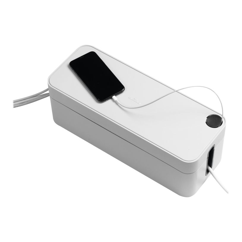 4005546994338-DURABLE CAVOLINE BOX L - boîtier range câbles - l406 x H139 x P156 mm - gris-P_79444018_2-1