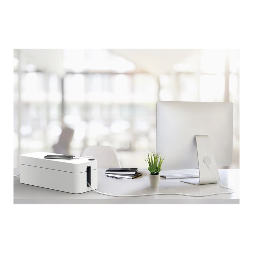 4005546994338-DURABLE CAVOLINE BOX L - boîtier range câbles - l406 x H139 x P156 mm - gris-P_79444018_5-4