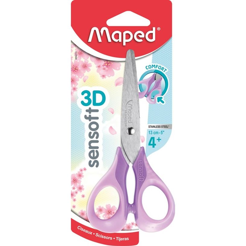 3154144842136-Maped Sensoft 3D Pastel - Ciseaux bouts ronds - 13 cm - disponible dans différentes couleu-P_79444095_1-0