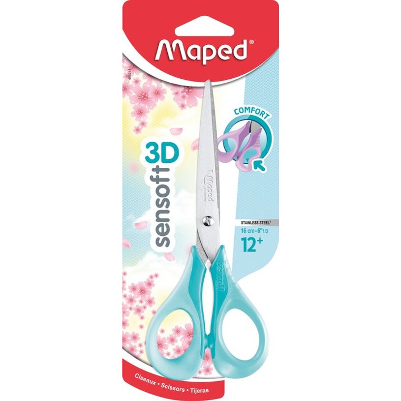 3154144862141-Maped Sensoft 3D Pastel - Ciseaux bouts ronds - 16 cm - disponible dans différentes couleu-P_79444096_1-0