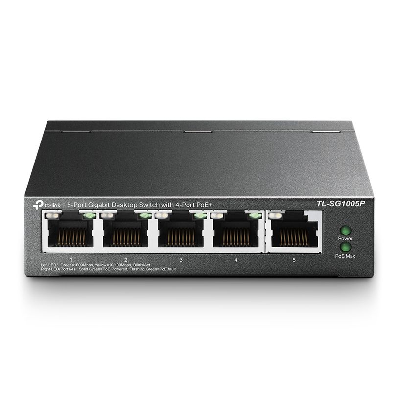6935364083212-TP-Link TL-SG1005P - Switch de bureau 5 ports Gigabit avec 4 ports PoE-P_79444116_1-0