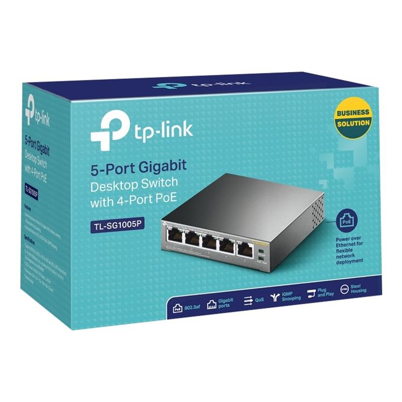 6935364083212-TP-Link TL-SG1005P - Switch de bureau 5 ports Gigabit avec 4 ports PoE-P_79444116_4-3
